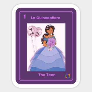 La Quinceañera Sticker